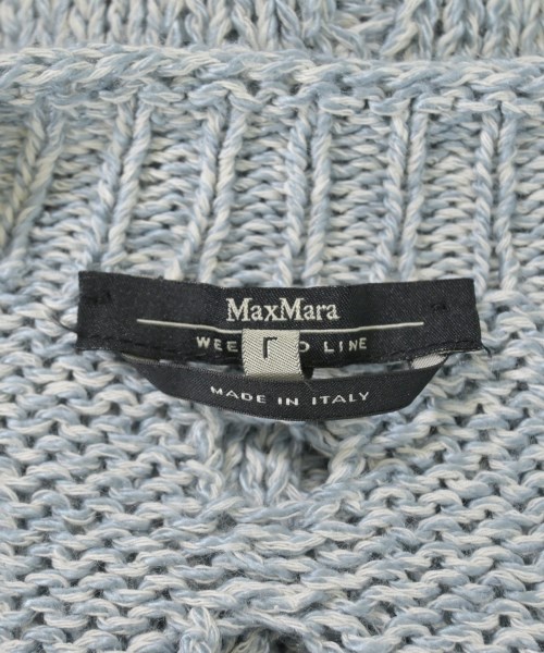 MAX MARA WEEK END LINE（マックスマーラ　ウィークエンドライン）ニット・セーター 青 サイズ:L レディース/2200646578026