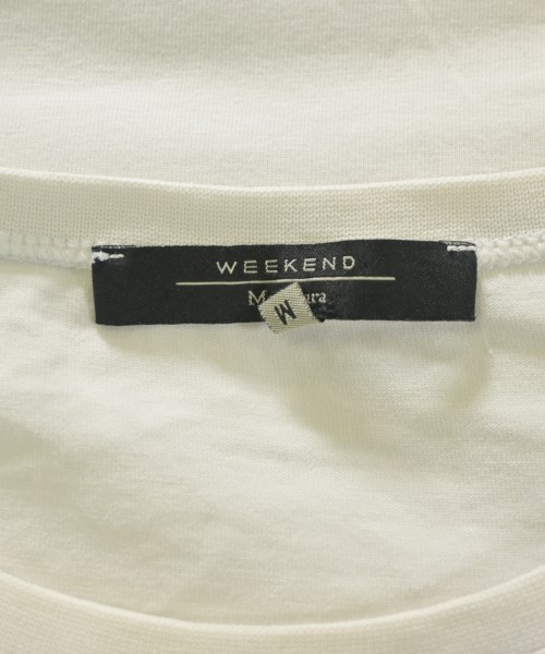 MAX MARA WEEK END LINE（マックスマーラ　ウィークエンドライン）Tシャツ・カットソー 白 サイズ:M レディース/2200647747063