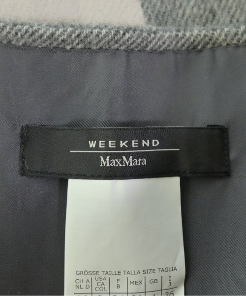 MAX MARA WEEK END LINE（マックスマーラ　ウィークエンドライン）ミニスカート グレー サイズ:36(XS位) レディース/2200640120153