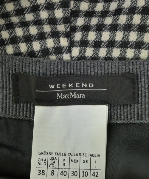 MAX MARA WEEK END LINE（マックスマーラ　ウィークエンドライン）ひざ丈スカート 黒 サイズ:42(M位) レディース/2200640120245