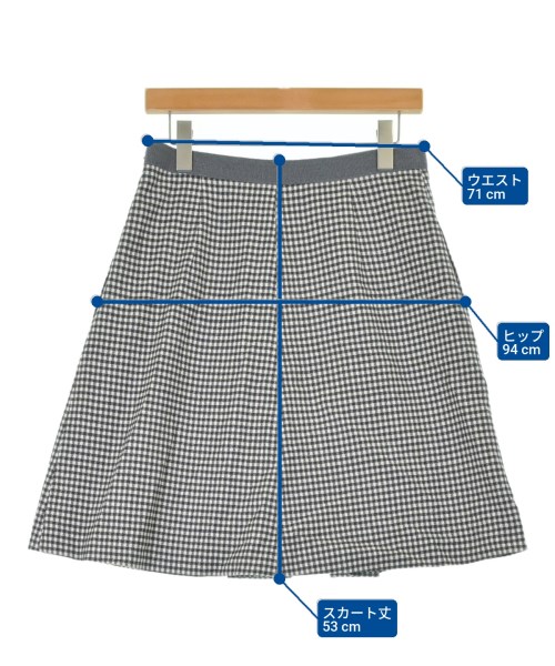 MAX MARA WEEK END LINE（マックスマーラ　ウィークエンドライン）ひざ丈スカート 黒 サイズ:42(M位) レディース/2200640120245