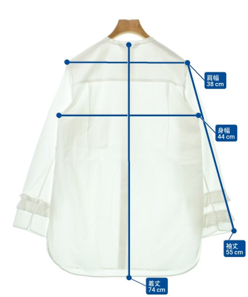 MAX MARA WEEK END LINE（マックスマーラ　ウィークエンドライン）ブラウス 白 サイズ:36(XS位) レディース/2200651840040