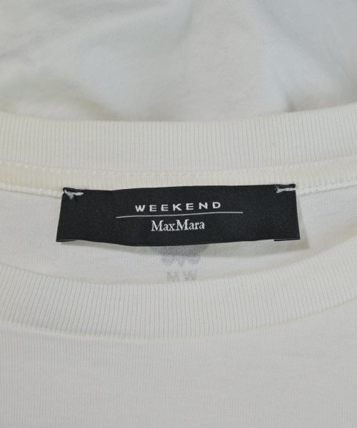 MAX MARA WEEK END LINE（マックスマーラ　ウィークエンドライン）Tシャツ・カットソー 白 サイズ:S レディース/2200646202051