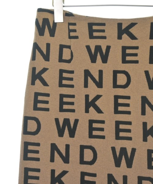 MAX MARA WEEK END LINE（マックスマーラ　ウィークエンドライン）ロング・マキシ丈スカート 茶 サイズ:S レディース/2200648708025