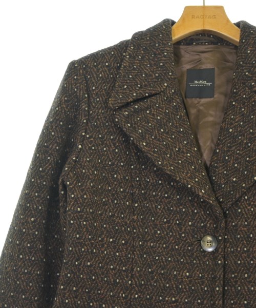 MAX MARA WEEK END LINE（マックスマーラ　ウィークエンドライン）チェスターコート 茶 サイズ:42(M位) レディース/2200646239019