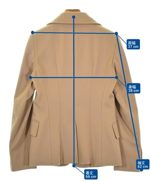 MAX MARA WEEK END LINE（マックスマーラ　ウィークエンドライン）ジャケット ベージュ サイズ:40(M位) レディース/2200703025265