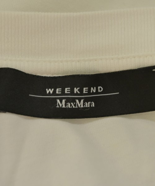 MAX MARA WEEK END LINE（マックスマーラ　ウィークエンドライン）Tシャツ・カットソー 白 サイズ:F レディース/2200703495037