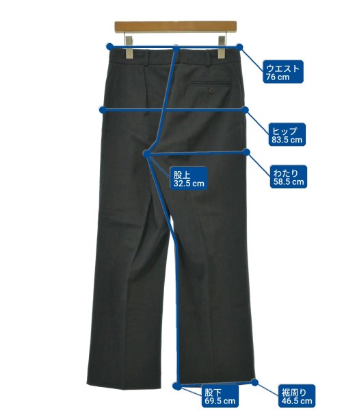 MAX MARA WEEK END LINE（マックスマーラ　ウィークエンドライン）スラックス グレー サイズ:42(M位) レディース/2200702406102