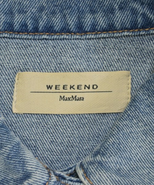 MAX MARA WEEK END LINE（マックスマーラ　ウィークエンドライン）デニムジャケット 青 サイズ:46(XL位) レディース/2200704445017