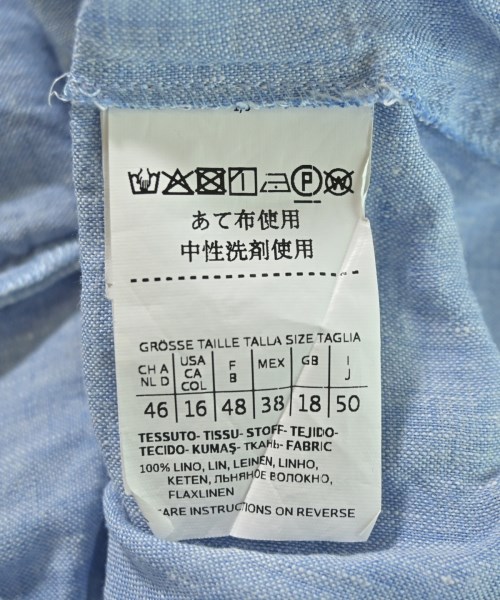 MAX MARA WEEK END LINE（マックスマーラ　ウィークエンドライン）カジュアルシャツ 青 サイズ:50(XXXL位) レディース/2200702691027