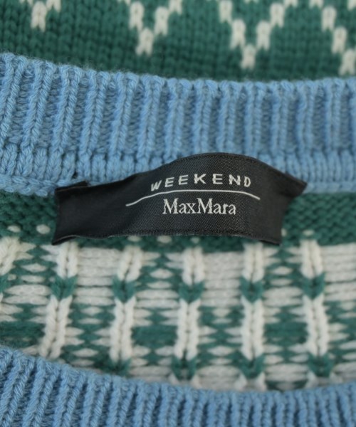MAX MARA WEEK END LINE（マックスマーラ　ウィークエンドライン）ニット・セーター 青 サイズ:S レディース/2200704221086