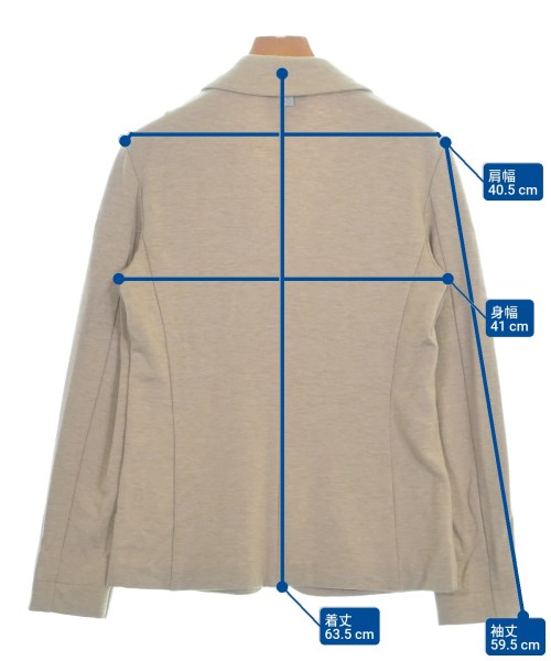 MAX MARA WEEK END LINE（マックスマーラ　ウィークエンドライン）カジュアルジャケット ベージュ サイズ:M レディース/2200658517082