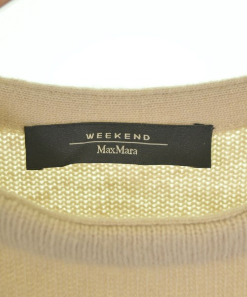 MAX MARA WEEK END LINE（マックスマーラ　ウィークエンドライン）ニット・セーター ベージュ サイズ:S レディース/2200658517143
