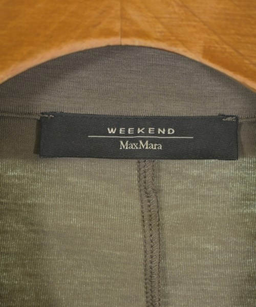MAX MARA WEEK END LINE（マックスマーラ　ウィークエンドライン）テーラードジャケット カーキ サイズ:S レディース/2200658517242