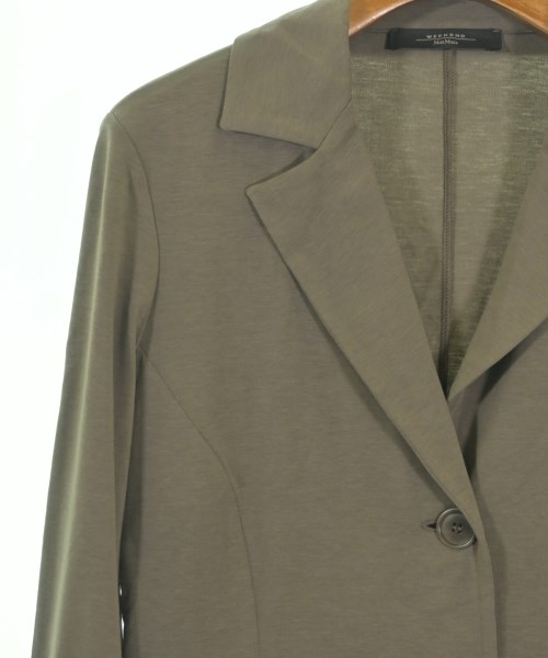 MAX MARA WEEK END LINE（マックスマーラ　ウィークエンドライン）テーラードジャケット カーキ サイズ:S レディース/2200658517242