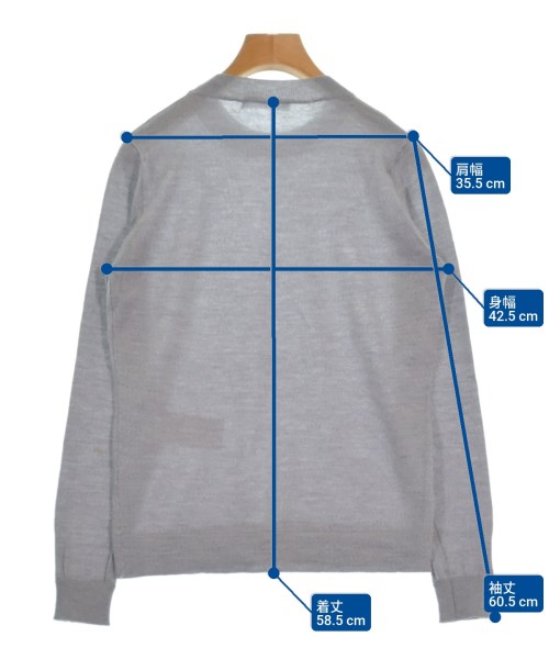 MAX MARA WEEK END LINE（マックスマーラ　ウィークエンドライン）ニット・セーター グレー サイズ:S レディース/2200658517273