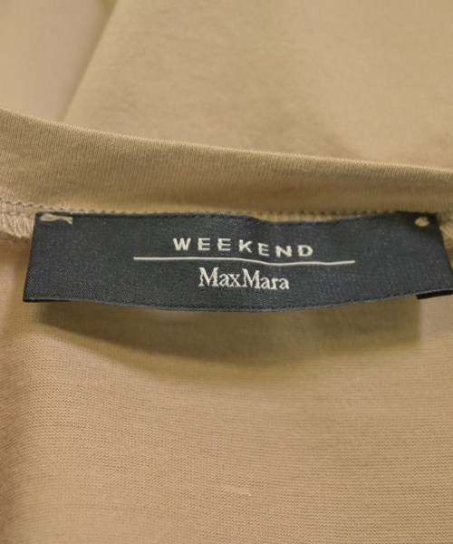 MAX MARA WEEK END LINE（マックスマーラ　ウィークエンドライン）Tシャツ・カットソー ベージュ サイズ:S レディース/2200658517426