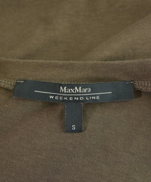 MAX MARA WEEK END LINE（マックスマーラ　ウィークエンドライン）Tシャツ・カットソー 茶 サイズ:S レディース/2200658517587