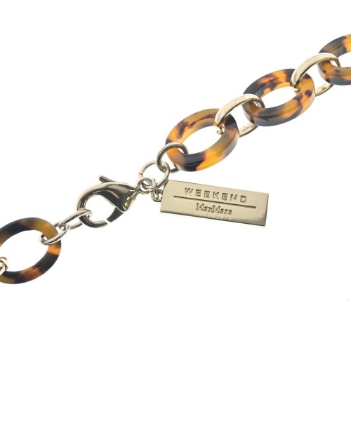 MAX MARA WEEK END LINE（マックスマーラ　ウィークエンドライン）ネックレス 茶 サイズ:- レディース/2200658517914