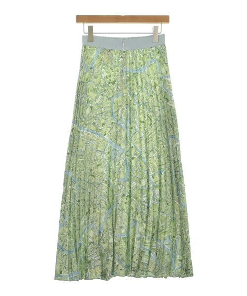 MAX MARA WEEK END LINE（マックスマーラ　ウィークエンドライン）ロング・マキシ丈スカート 緑 サイズ:38(S位) レディース/2200666811035