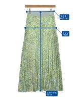 MAX MARA WEEK END LINE（マックスマーラ　ウィークエンドライン）ロング・マキシ丈スカート 緑 サイズ:38(S位) レディース/2200666811035