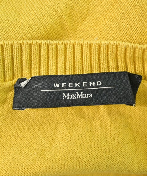 MAX MARA WEEK END LINE（マックスマーラ　ウィークエンドライン）ニット・セーター 黄 サイズ:S レディース/2200669584066