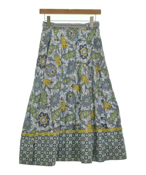 MAX MARA WEEK END LINE（マックスマーラ　ウィークエンドライン）ロング・マキシ丈スカート 青 サイズ:38(S位) レディース/2200669584073