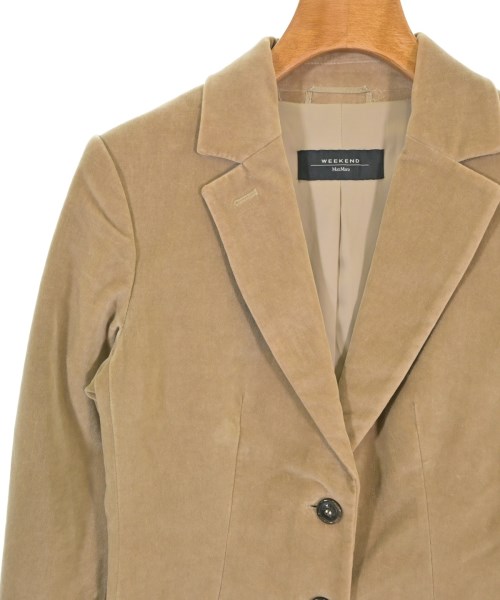 MAX MARA WEEK END LINE（マックスマーラ　ウィークエンドライン）テーラードジャケット ベージュ サイズ:36(XS位) レディース/2200672220012