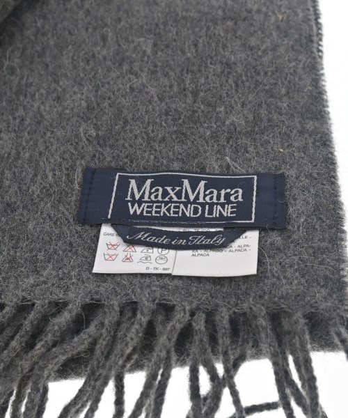 MAX MARA WEEK END LINE（マックスマーラ　ウィークエンドライン）マフラー グレー サイズ:- レディース/2200725806088