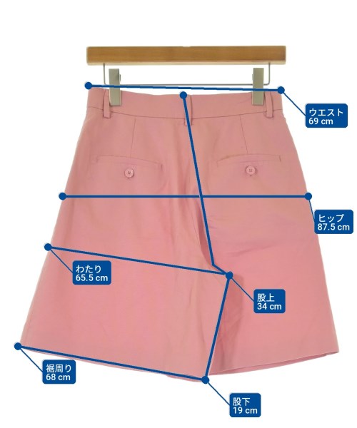MAX MARA WEEK END LINE（マックスマーラ　ウィークエンドライン）ショートパンツ ピンク サイズ:38(S位) レディース/2200722450024
