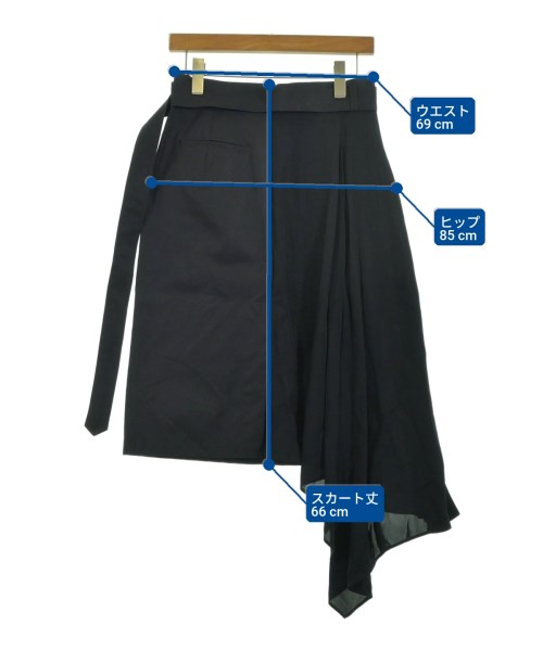 MAX MARA WEEK END LINE（マックスマーラ　ウィークエンドライン）ロング・マキシ丈スカート 紺 サイズ:40(M位) レディース/2200722450048