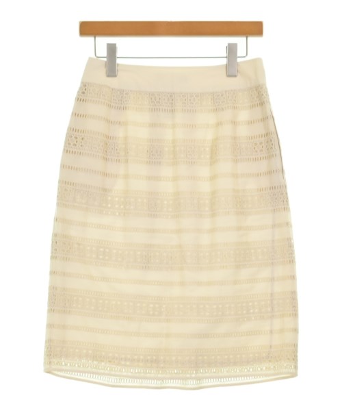 MAX MARA WEEK END LINE（マックスマーラ　ウィークエンドライン）ひざ丈スカート ベージュ サイズ:40(M位) レディース/2200731980031