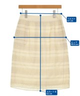 MAX MARA WEEK END LINE（マックスマーラ　ウィークエンドライン）ひざ丈スカート ベージュ サイズ:40(M位) レディース/2200731980031