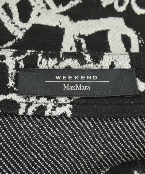 MAX MARA WEEK END LINE（マックスマーラ　ウィークエンドライン）ひざ丈スカート 黒 サイズ:L レディース/2200733752049
