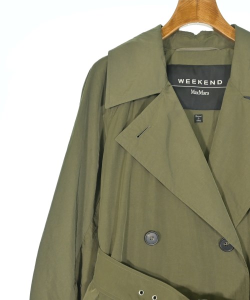 MAX MARA WEEK END LINE（マックスマーラ　ウィークエンドライン）トレンチコート カーキ サイズ:36(XS位) レディース/2200732267087