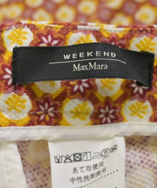 MAX MARA WEEK END LINE（マックスマーラ　ウィークエンドライン）スラックス 赤 サイズ:34(XXS位) レディース/2200720665031