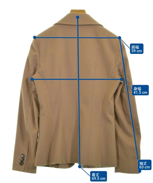 MAX MARA WEEK END LINE（マックスマーラ　ウィークエンドライン）カジュアルジャケット ベージュ サイズ:42(M位) レディース/2200722017043