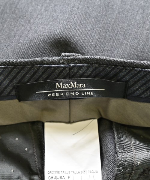 MAX MARA WEEK END LINE（マックスマーラ　ウィークエンドライン）スラックス グレー サイズ:44(L位) レディース/2200711730069