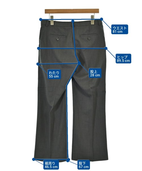 MAX MARA WEEK END LINE（マックスマーラ　ウィークエンドライン）スラックス グレー サイズ:44(L位) レディース/2200711730069