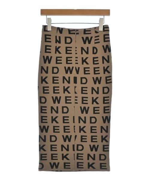 MAX MARA WEEK END LINE（マックスマーラ　ウィークエンドライン）ロング・マキシ丈スカート ベージュ サイズ:XS レディース/2200723610069