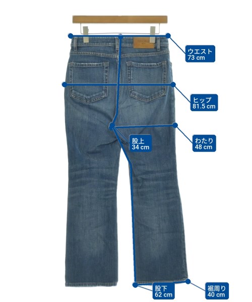 MAX MARA WEEK END LINE（マックスマーラ　ウィークエンドライン）デニムパンツ 青 サイズ:42(M位) レディース/2200725858018