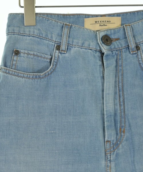 MAX MARA WEEK END LINE（マックスマーラ　ウィークエンドライン）デニムパンツ 青 サイズ:34(XXS位) レディース/2200722432051