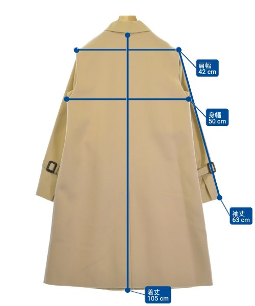 MAX MARA WEEK END LINE（マックスマーラ　ウィークエンドライン）ステンカラーコート ベージュ サイズ:44(L位) レディース/2200726728013
