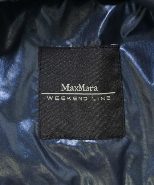 MAX MARA WEEK END LINE（マックスマーラ　ウィークエンドライン）ダウンジャケット/ダウンベスト 青 サイズ:36(XS位) レディース/2200682335010
