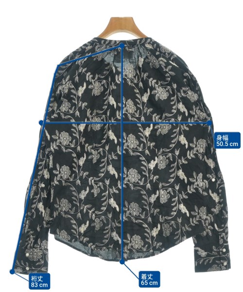 MAX MARA WEEK END LINE（マックスマーラ　ウィークエンドライン）カジュアルシャツ 黒 サイズ:L レディース/2200679429050
