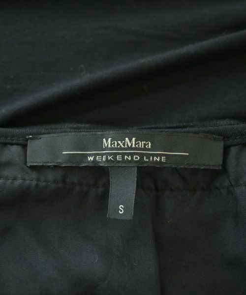MAX MARA WEEK END LINE（マックスマーラ　ウィークエンドライン）Tシャツ・カットソー 黒 サイズ:S レディース/2200681605206