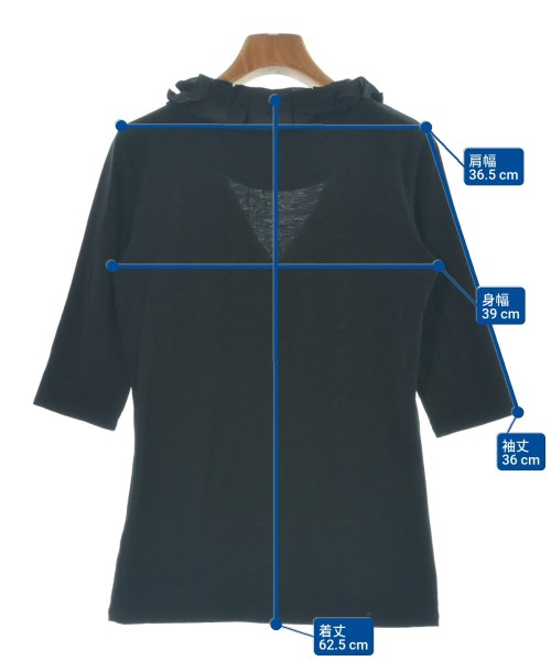 MAX MARA WEEK END LINE（マックスマーラ　ウィークエンドライン）Tシャツ・カットソー 黒 サイズ:S レディース/2200681605206