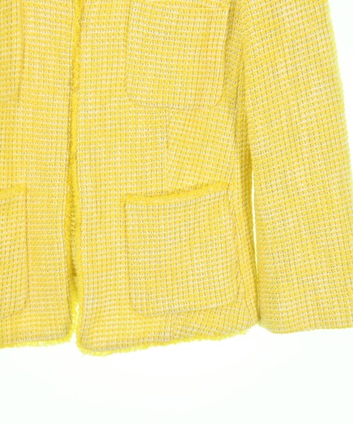 MAX MARA WEEK END LINE（マックスマーラ　ウィークエンドライン）ノーカラージャケット 黄 サイズ:40(M位) レディース/2200679629115