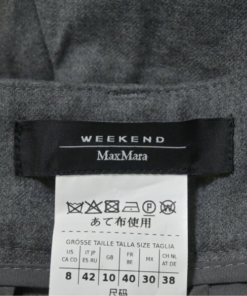 MAX MARA WEEK END LINE（マックスマーラ　ウィークエンドライン）スラックス グレー サイズ:42(M位) レディース/2200669457087