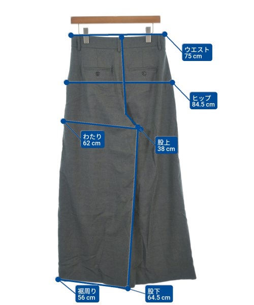 MAX MARA WEEK END LINE（マックスマーラ　ウィークエンドライン）スラックス グレー サイズ:42(M位) レディース/2200669457087